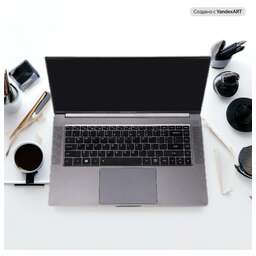 HORIZONT Ноутбук H-book 16IPK2 16", 2024, IPS, Intel Core i5 12500H 2.5ГГц, 12-ядерный, 16ГБ DDR4, 512ГБ SSD, Intel Iris Xe graphics, Windows 11 Pro Trial (для ознакомления), серый [t54e4wg]