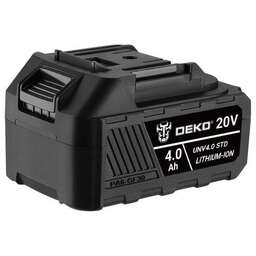 DEKO Батарея аккумуляторная UNV4.0 STD 20В 4Ач Li-Ion (063-4494)