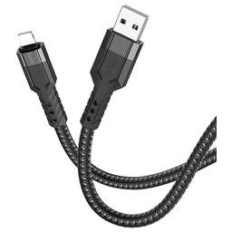 HOCO Кабель U110 iP USB (m)-Lightning (m) 1.2м черный коробка