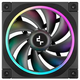 DEEPCOOL Вентилятор для корпуса FL12 ARGB 120х120x25 черный 4-pin 32дБ (R-FL12-BKAPN1-G) Ret