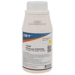 CET Тонер PK294, для Kyocera Ecosys M5521cdn/M5526cdw/M6630cidn/P5021cdn/P5026cdn/P6230cdn, желтый, 50грамм, бутылка