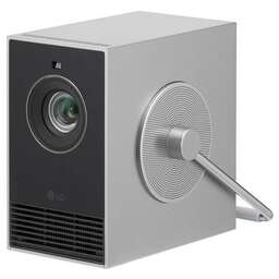 LG Проектор CineBeam Q, серебристый [hu710pb-gl]