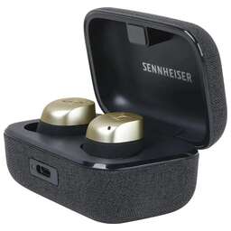 SENNHEISER Гарнитура внутриканальные Momentum True Wireless 4 синий беспроводные bluetooth в ушной раковине (700441 MTW4 GOLD)