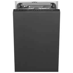 SMEG Встраиваемая посудомоечная машина ST4533IN, узкая, ширина 44.6см, полновстраиваемая, загрузка 10 комплектов