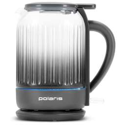 POLARIS Чайник электрический PWK 0701CGL, 1.5л, стекло/пластик