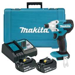 MAKITA Ударный шуруповерт DTD156RFE, 3Ач, с двумя аккумуляторами