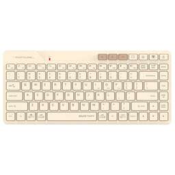A4TECH Клавиатура Fstyler FBK26C AS, USB, Bluetooth/Радиоканал, бежевый