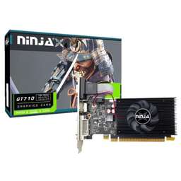 NINJA Видеокарта (Sinotex) GT710 4GB DDR3 64bit VGA DVI HDMI 1FAN LP RTL