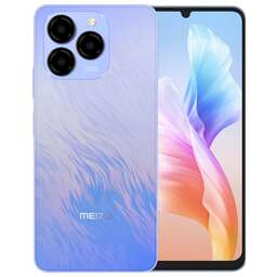 MEIZU Смартфон M411H Note 21 256Gb 4Gb голубой моноблок 3G 4G 2Sim 6.74" 720x1600 Android 14 50Mpix 802.11 a/b/g/n/ac GPS GSM900/1800 GSM1900 TouchSc microSD