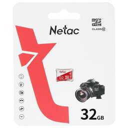 NETAC Флеш карта microSDHC 32GB NT02P500ECO-032G-S P500 Eco w/o adapter