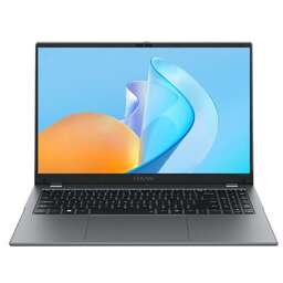 CHUWI Ноутбук GemiBook plus 15.6", IPS, Intel N150 0.8ГГц, 4-ядерный, 16ГБ LPDDR5, 512ГБ SSD, Intel Graphics, Windows 11 Home, серый