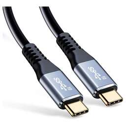 PREMIER Кабель PD100W/USB 3.1Gen2/4K, USB Type-C (m) - USB Type-C (m), 2м, 5A, черный [pcg5916-2.0]