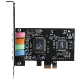NONAME Звуковая карта PCI-E 8738 (C-Media CMI8738SX) 4.0 bulk