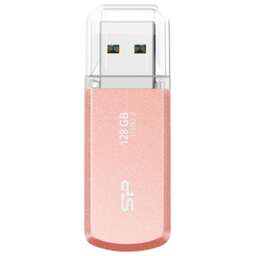 SILICON POWER Флеш Диск 128GB Power Helios SP128GBUF3202V1P USB3.2 розовый