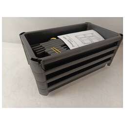 VIOLET Этажерка VIKEA широкая 4-х ярусная (черный) 781407 (8752696)