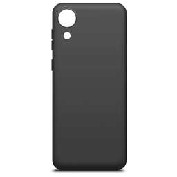 BORASCO Чехол (клип-кейс) для Samsung Galaxy A03 Core, противоударный, черный (матовый) [40944]
