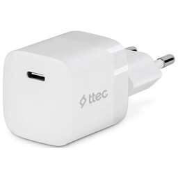 TTEC Сетевое зарядное устройство SmartCharger 30W PD USB-C Travel Charger. Цвет: белый