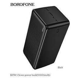 BOROFONE (6941991121524) BJ78C 50000mAh 2USB+1Type-C+1Micro USB 2.0A, черный