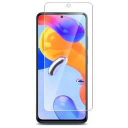 BORASCO Защитное стекло для экрана Hybrid Glass для Xiaomi Redmi Note 11 антиблик, 68 х 154 мм, 2.5D, 1 шт, прозрачный [70321]