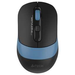 A4TECH Мышь Fstyler FB10C черный/синий оптическая 2000dpi беспров. BT/Radio USB 4but (FB10C ASH BLUE)
