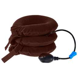 BRADEX KZ 0925 Воротник массажный надувной, коричневый