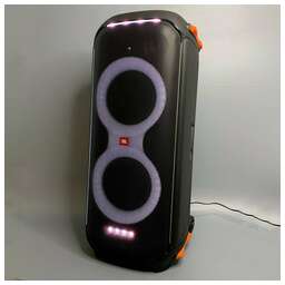 JBL Музыкальный центр PartyBox 710, 800Вт, с караоке, Bluetooth, USB, черный, оранжевый