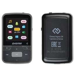 DIGMA MP3 плеер Z4 BT flash 16ГБ черный