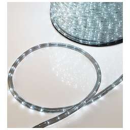 NEON-NIGHT Дюралайт LED двухжильный 230В 13мм 36 LED/м БЕЛЫЙ постоянное свечение модуль 1м бухта 100м