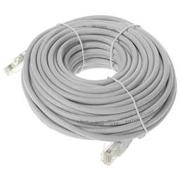 LANMASTER Патч-корд TWT-45-45-15-GY UTP RJ-45 вил.-вилка RJ-45 кат.5E 15м серый ПВХ (уп.:1шт)