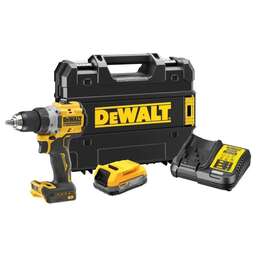 DEWALT Дрель-шуруповерт DCD800E1T-QW, 1.7Ач, с одним аккумулятором