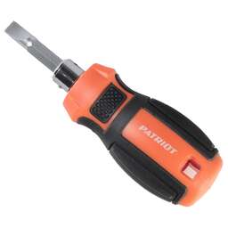 PATRIOT Отвертка с двусторонним стержнем PH2-SL6 x 38