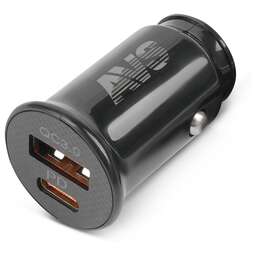 AVS USB автомобильное зарядное устройство 2 порта UC-614 (USB QC 3.0+PD Type C)