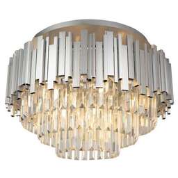 HIPER Люстра Grace H162-2, 9 х 40 Вт, серебро