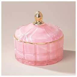 LEFARD ШКАТУЛКА "LOVELY" PINK 10,5Х10,5Х10 СМ 196-100