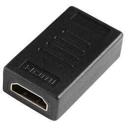 BURO Адаптер аудио-видео HDMI (f)/HDMI (f) позолоч.конт. черный (BHP-ADP-HDMI-2.0)