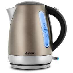 VITEK VT-7025 1.7л. 2100Вт бронзовый (металл/пластик)