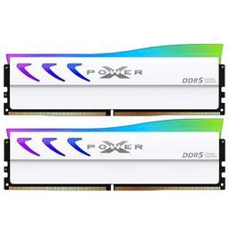 SILICON POWER Оперативная память Xpower Storm SP032GXLWU68AFDL DDR5 - 2x 16ГБ 6800МГц, DIMM, White, Ret