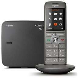 GIGASET Радиотелефон CL660A SYS RUS, черный [s30852-h2824-s321]