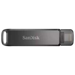 SANDISK USB Type-C/Lightning Phone Drive iXpand 64ГБ, USB3.0, черный [sdix70n-064g-gg6nn]