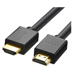 UGREEN Кабель аудио-видео HD104, HDMI (f) - HDMI (f), 1.5м, черный [60820]