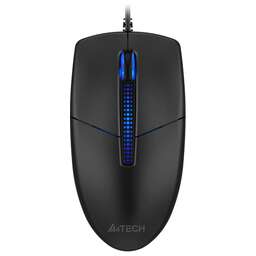 A4TECH N-530 черный оптическая (1200dpi) USB (2but)