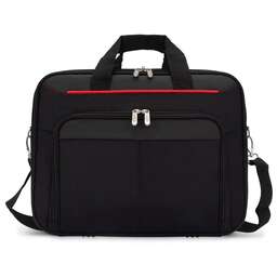 DIGMA Сумка для ноутбука 15.6" HC-212, черный/красный, Универсальный [hc212bkr]