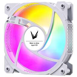 FORMULA Вентилятор для корпуса Cosmic 12WH RGB 120х120x25 белый 3-pin 4-pin (Molex) 22.3дБ (COSMIC 12WH FR) Ret