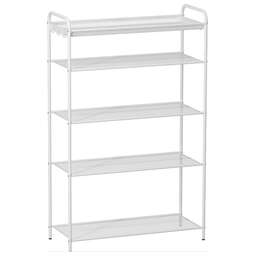 ЗМИ Подставка для обуви Верона 25 (VERONA 25 shoe rack) ПДОВ25 Белый