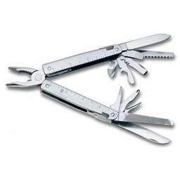 VICTORINOX Мультитул SwissTool, 28 функций, серебристый [3.0323.l]