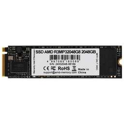 AMD 2ТБ SSD накопитель Radeon R3MP32048G8 M.2 2280, PCIe 3.0 x4, NVMe, M.2