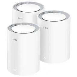 CUDY Бесшовный Mesh роутер M3000, AX3000, белый, 3 шт. в комплекте [m3000(3-pack) white]