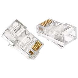 PREMIER Коннектор (6-008) кат.5E RJ45 прозрачный