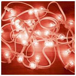 NEON-NIGHT (331-302) ГИРЛЯНДА LED GALAXY BULB STRING 10М, 25 ЛАМП*6 LED КРАСНЫЕ, IP65