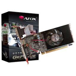 AFOX Видеокарта G210 1GB DDR3 64bit VGA DVI HDMI 1FAN LP RTL {50} (785143)